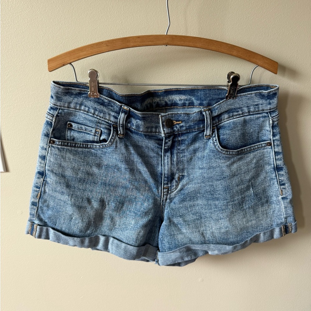 old navy boyfriend jean shorts